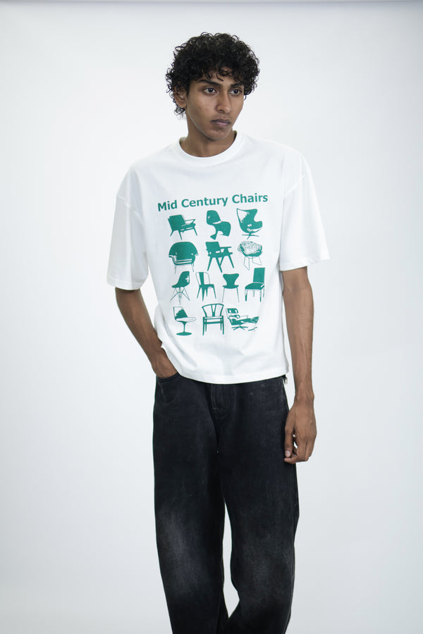 Mid Century Chairs-Graphic Tee