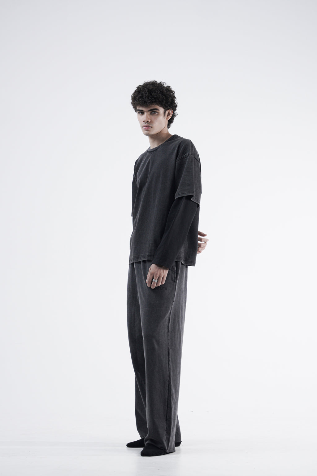 Relaxed Fit Printed long-sleeved t shirt