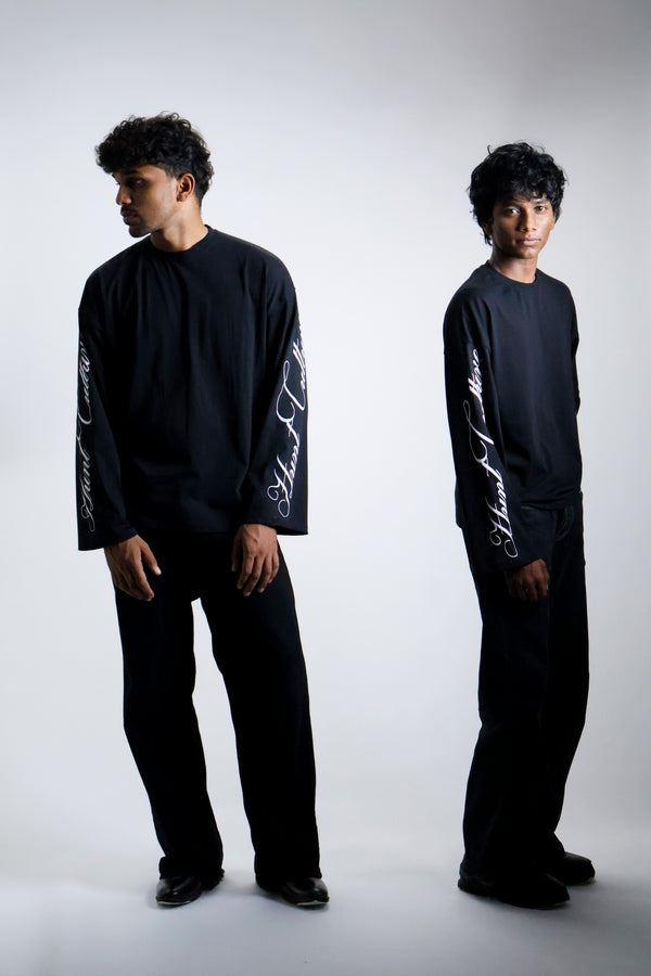 Warrior unisex oversized full sleeve T shirt