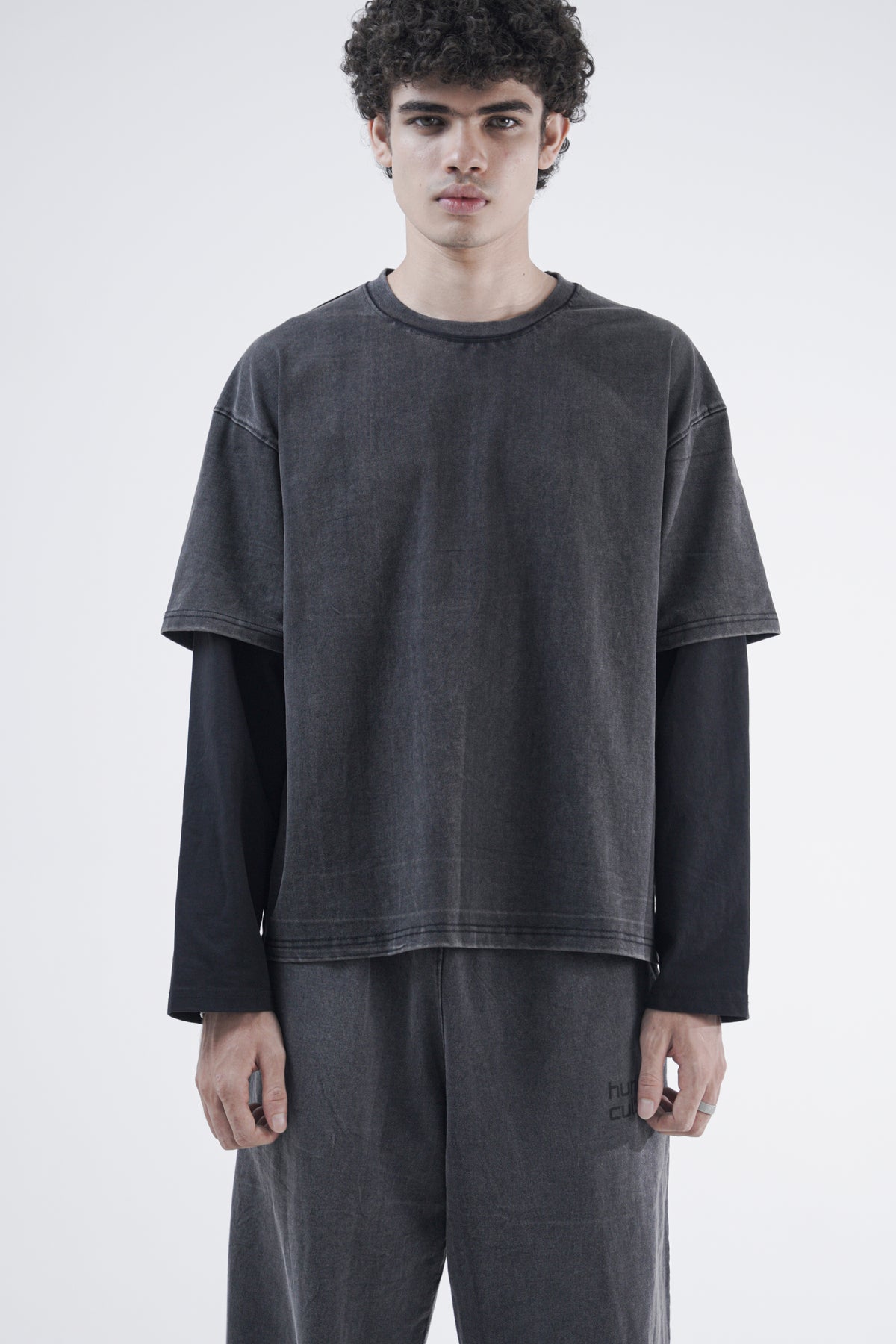Relaxed Fit Printed long-sleeved t shirt